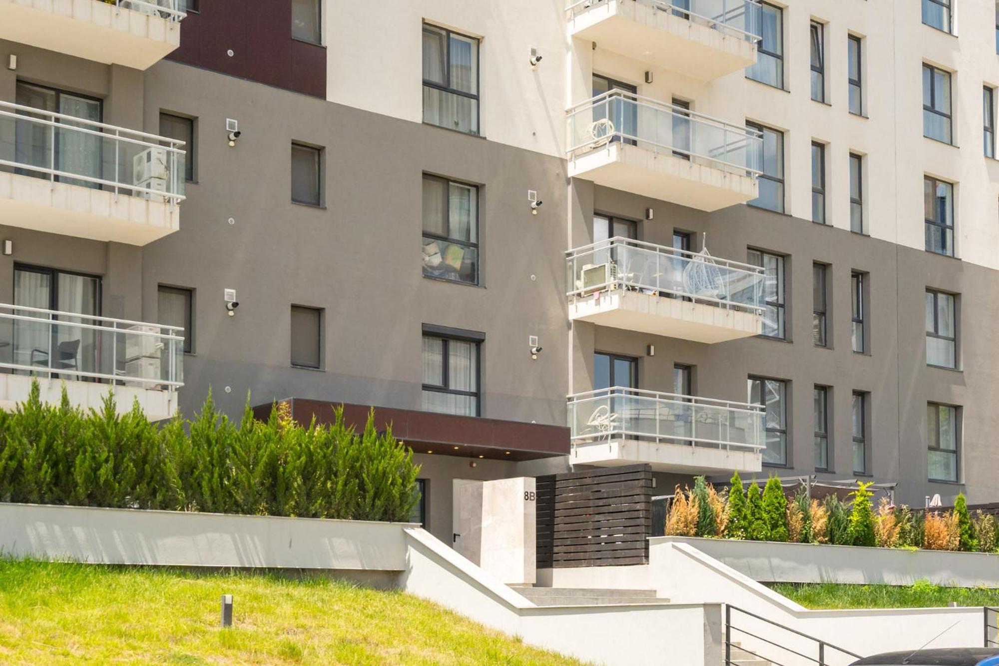 Arrivederci - Elegant 1Br In Belvedere Residence 布加勒斯特 外观 照片